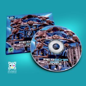 لیبل و کاور DVD بازی فوتبال