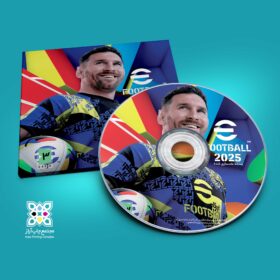 لیبل و کاور DVD فوتبال 2025